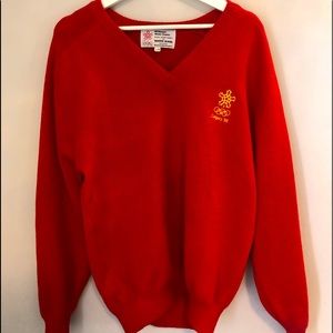 Vintage 1988 Calgary Winter Olympic sweater